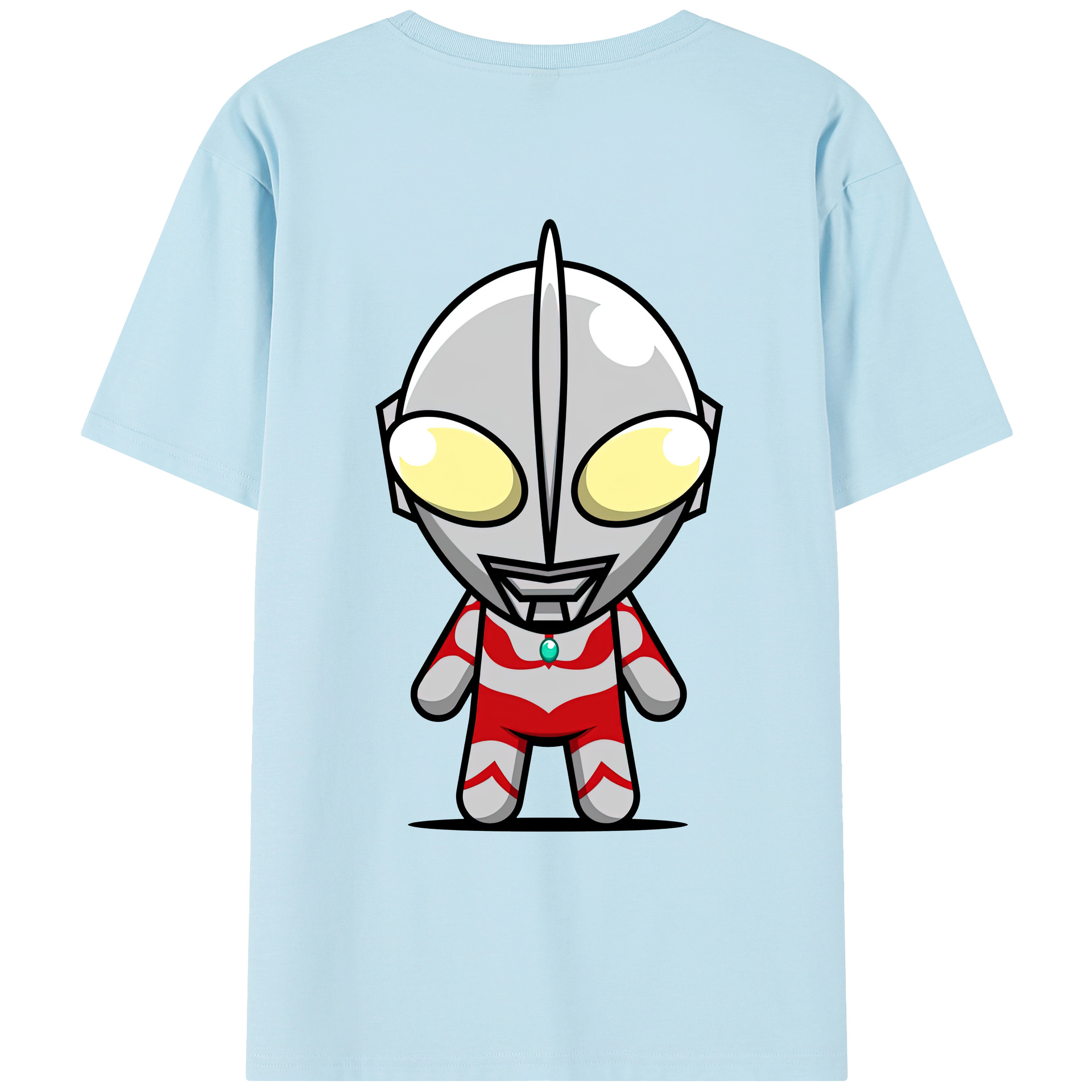 （画像用） ウルトラマン Ultraman 綿100％半袖Tシャツ（背面プリント）